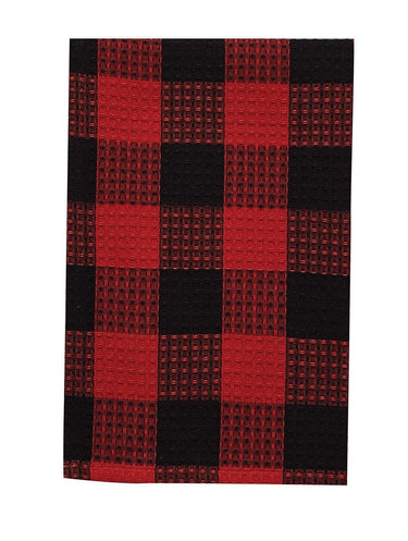 Buffalo Check Waffle Dishtowels - Set of 3 Park Designs - The Fox Decor